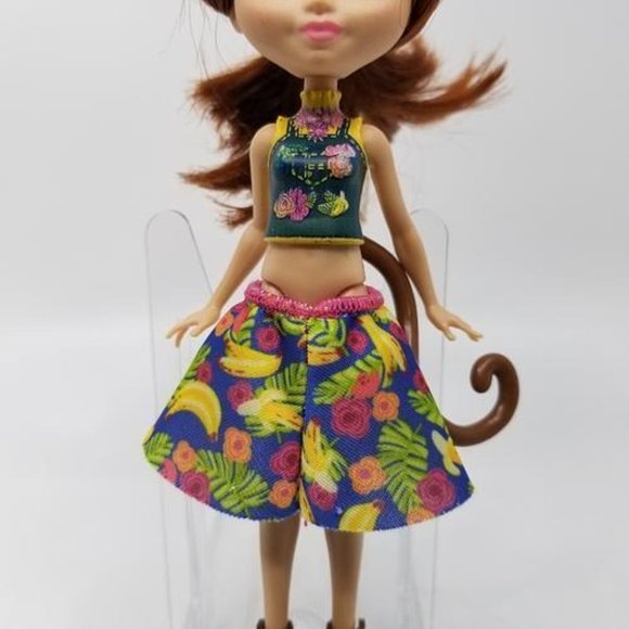 Enchantimals Merit Monkey Doll 6.50 in Mattel Toy Fashion Doll 2016 - Picture 4 of 8
